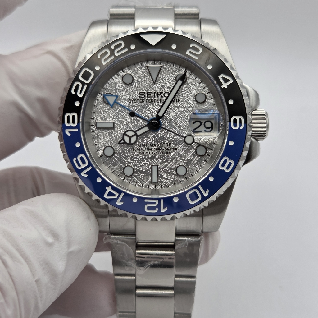 New Custom 40mm Automatic Gmt Watch
